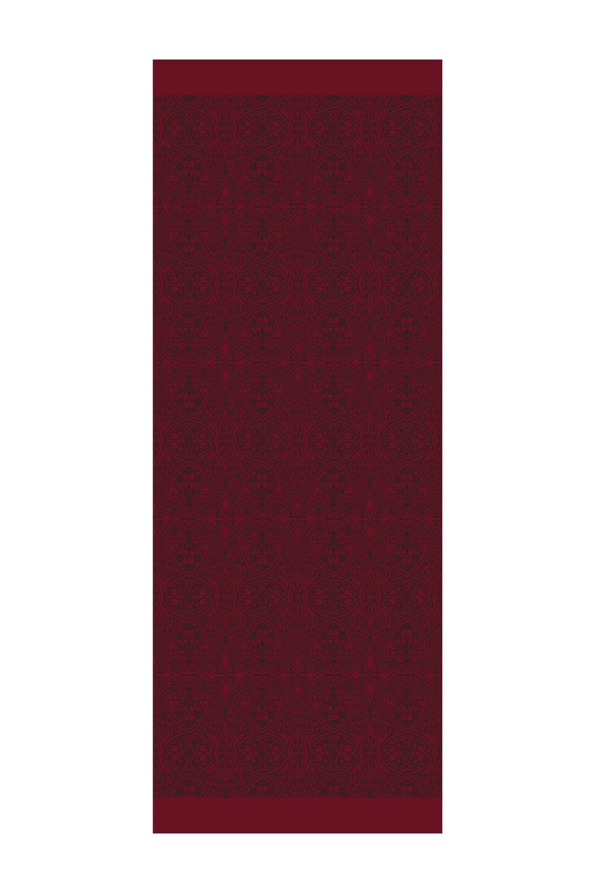 Marrakech Double Sided Shawl - Black-Burgundy