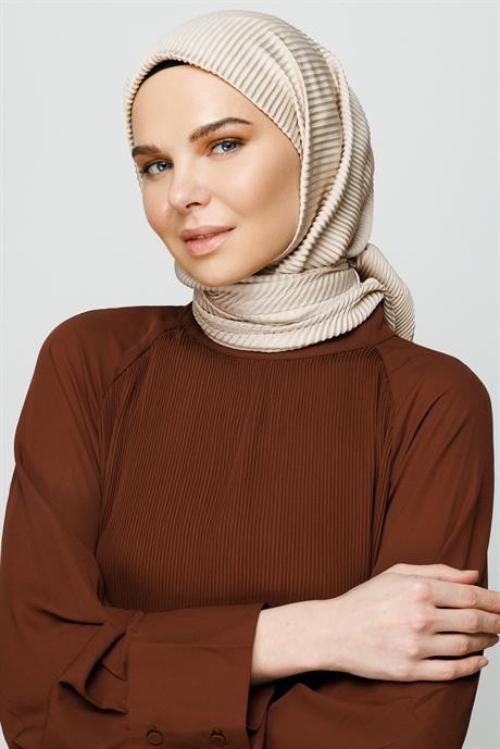 Krem Pilise Eşarp