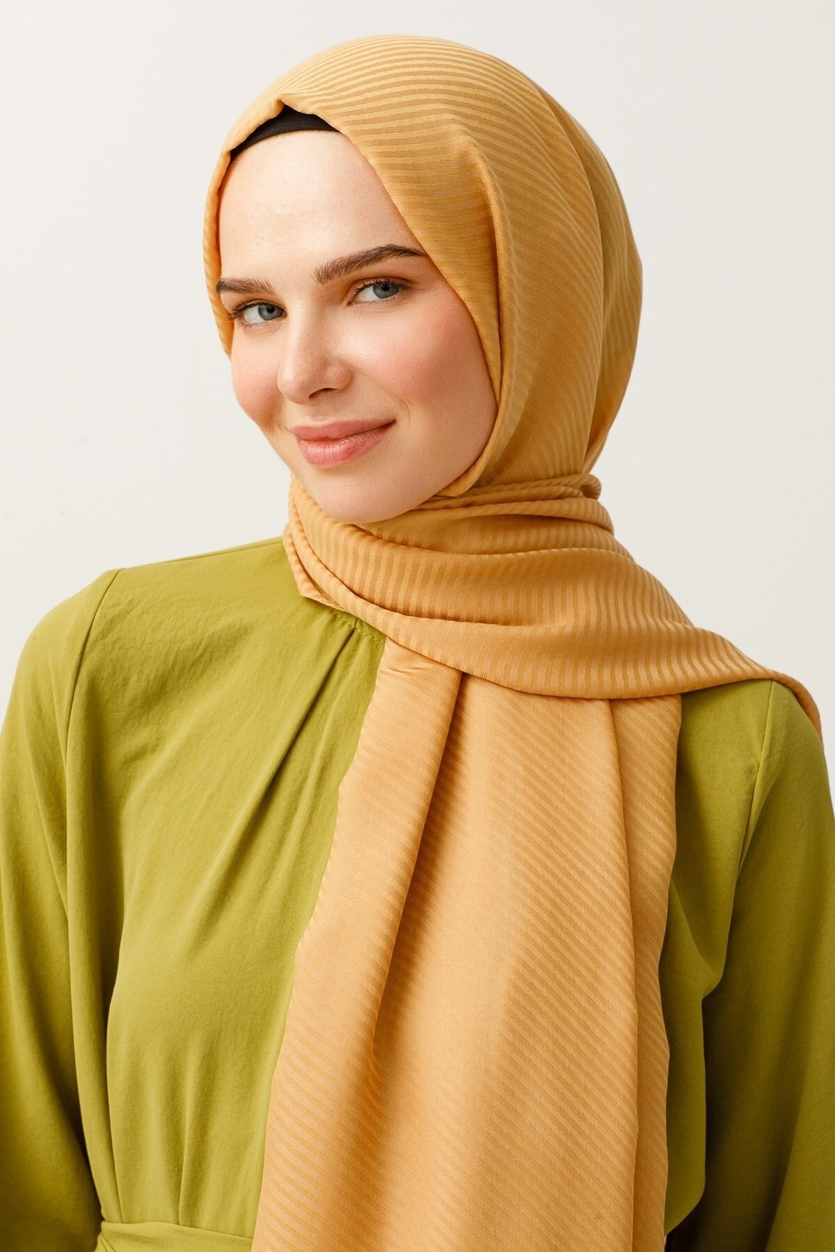 Gemustertes Baumwolle Jacquard Hijab