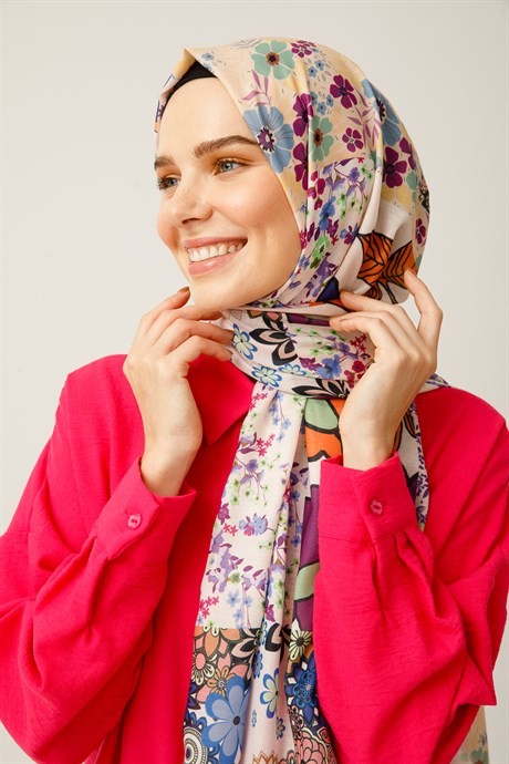 Ethnic Pattern Digital Soft Hijab