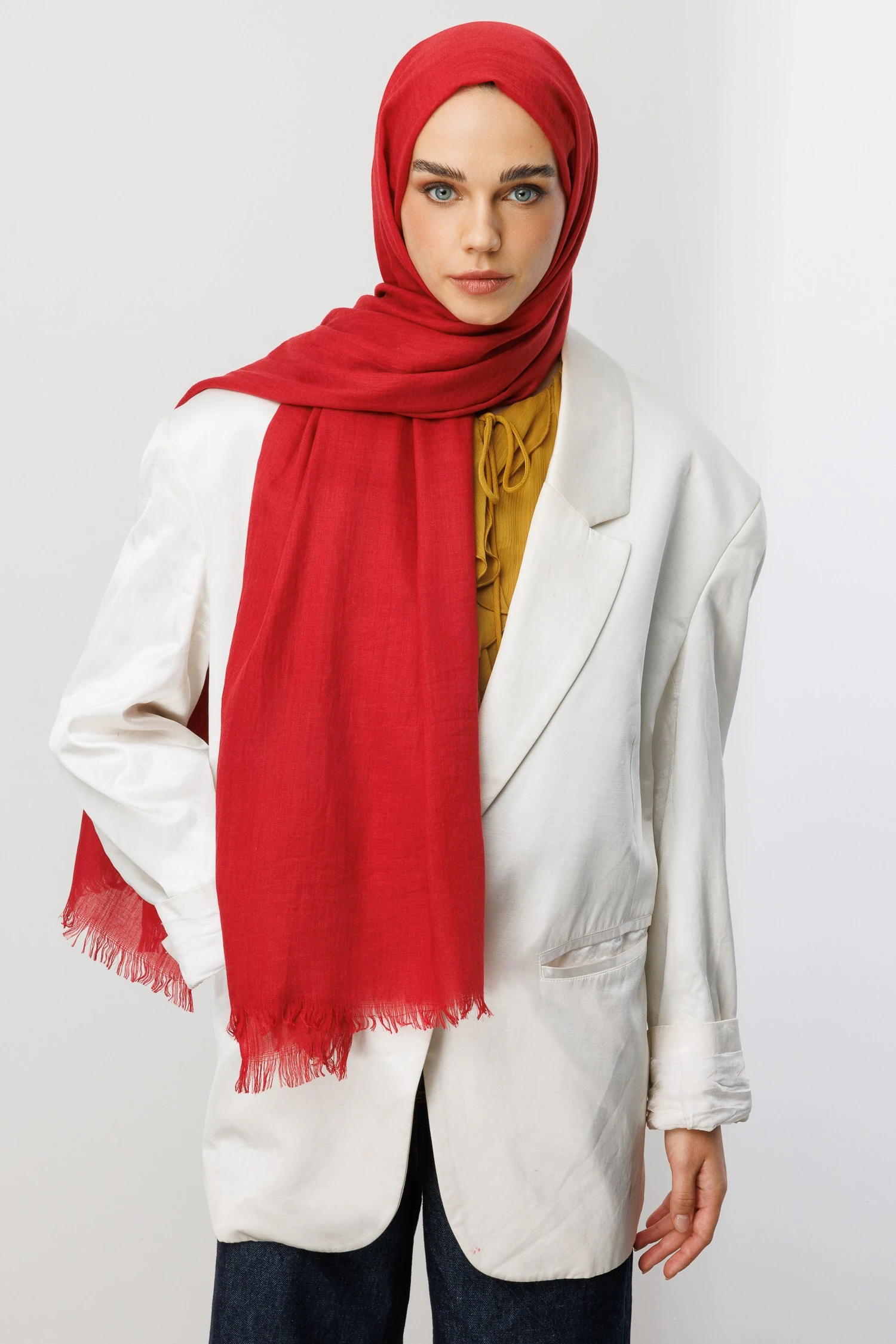 Dubai Shawl - Burgundy