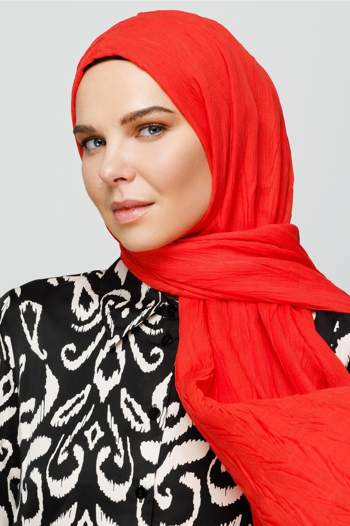 Pleated Bamboo Hijab