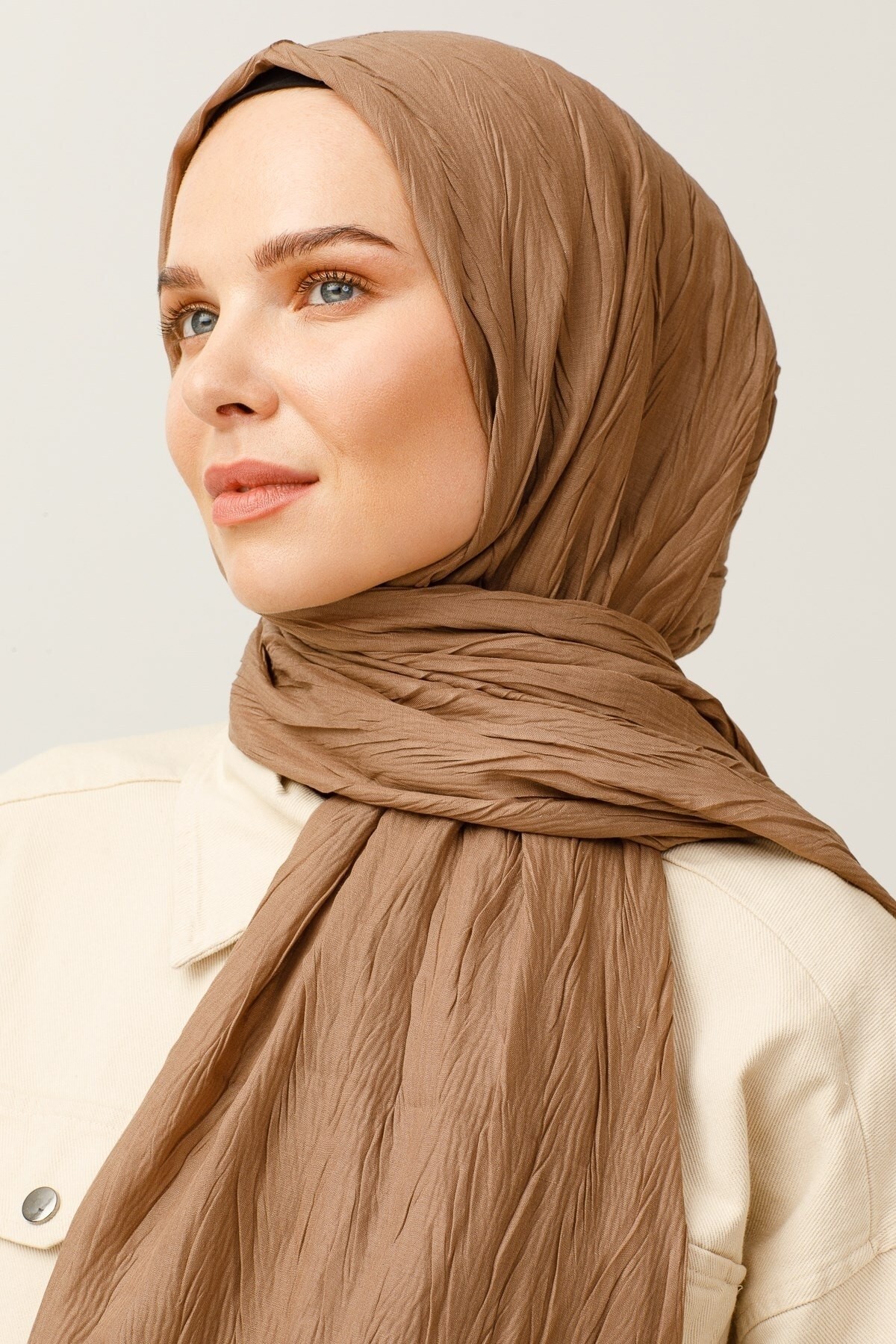 Pleated Bamboo Hijab