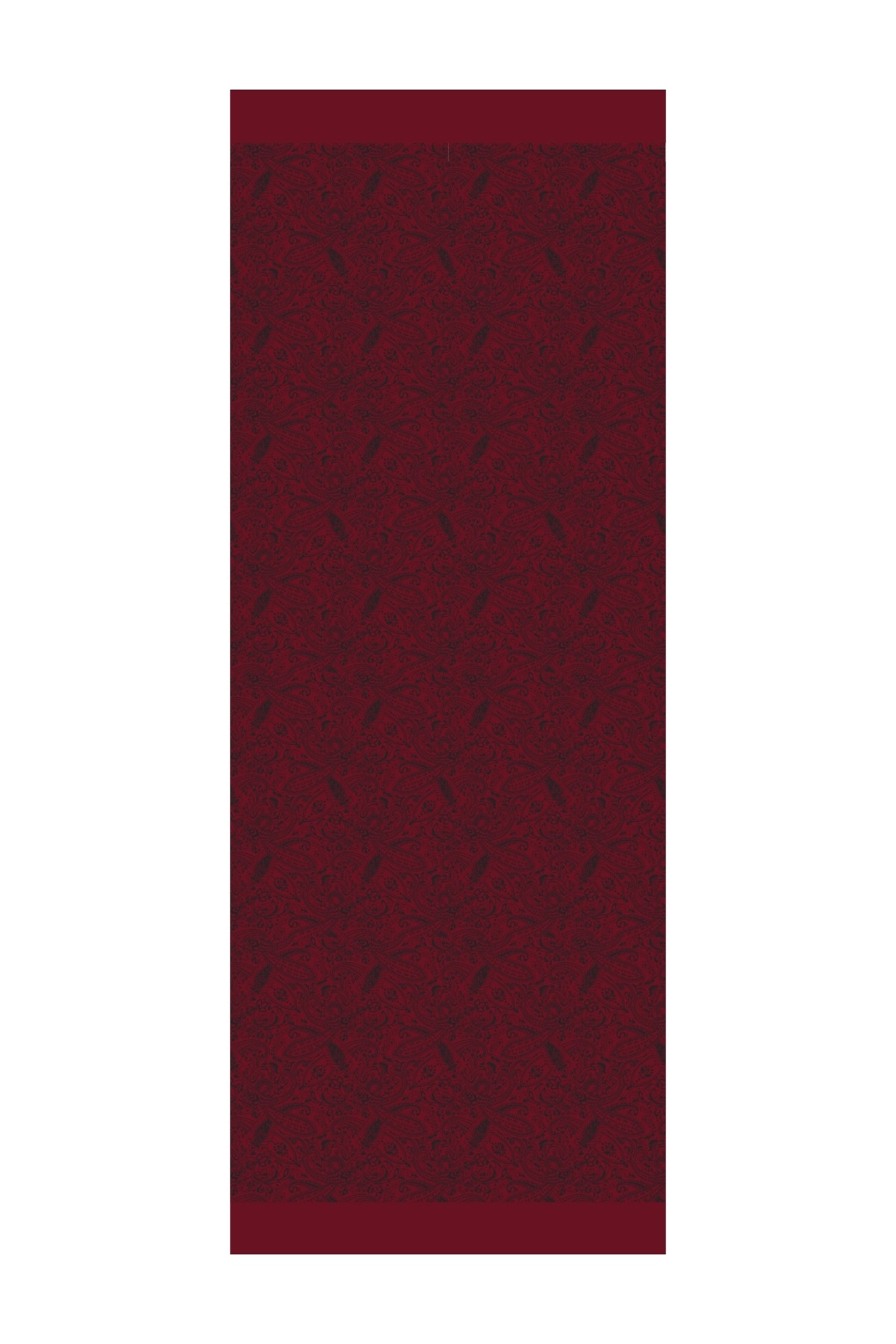 Marrakech Double Sided Shawl - Black-Burgundy