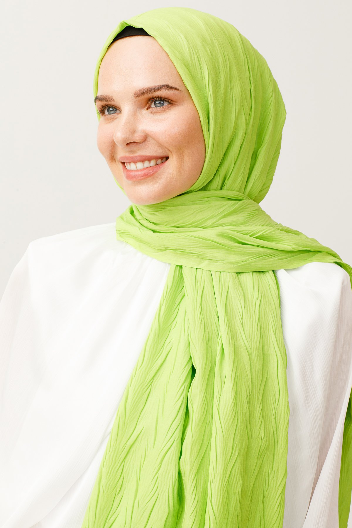 Pleated Bamboo Hijab