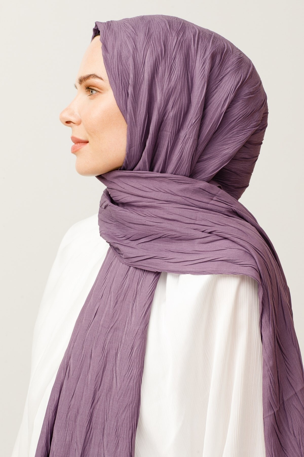 Pleated Bamboo Hijab