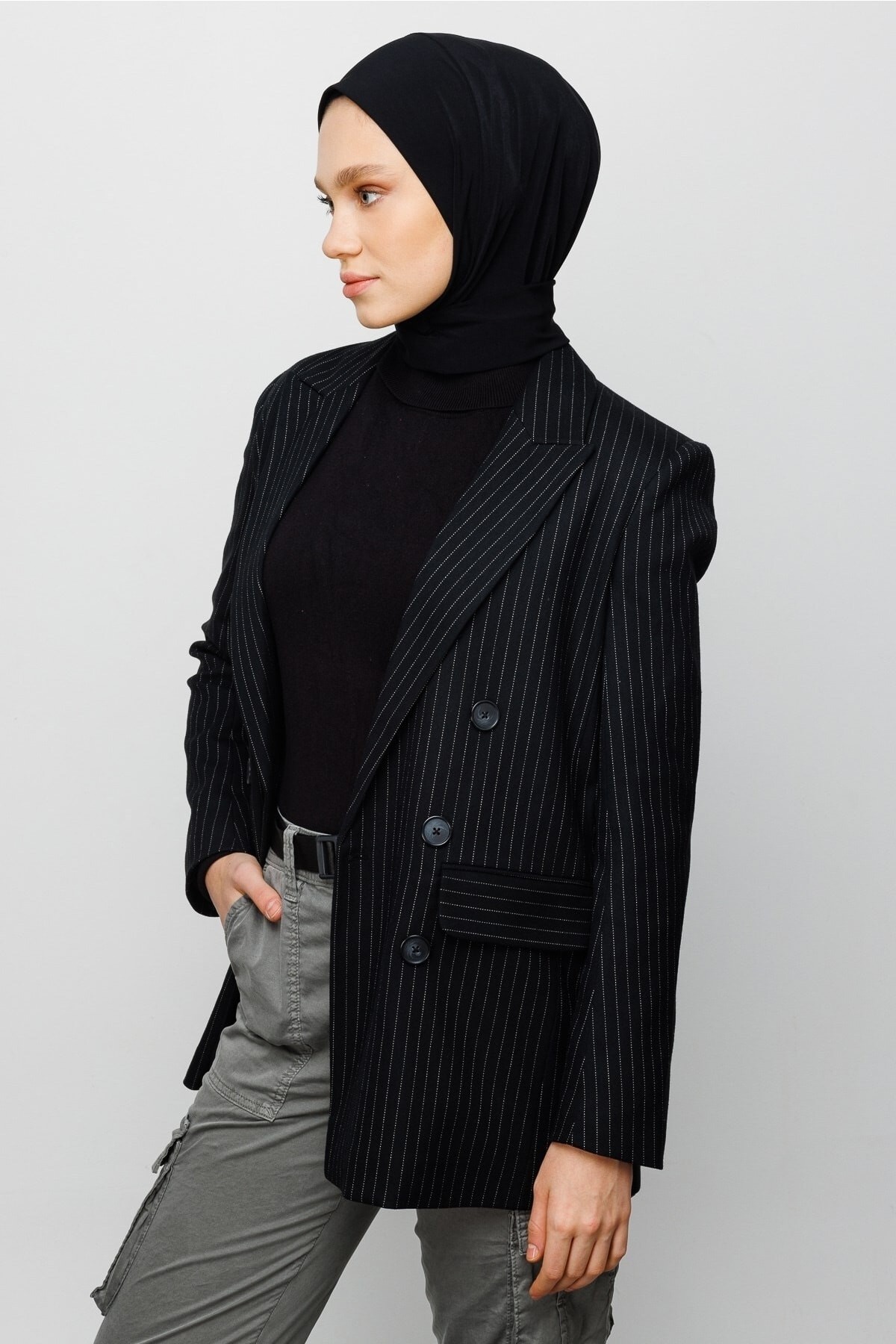 Siyah Hazır Şal