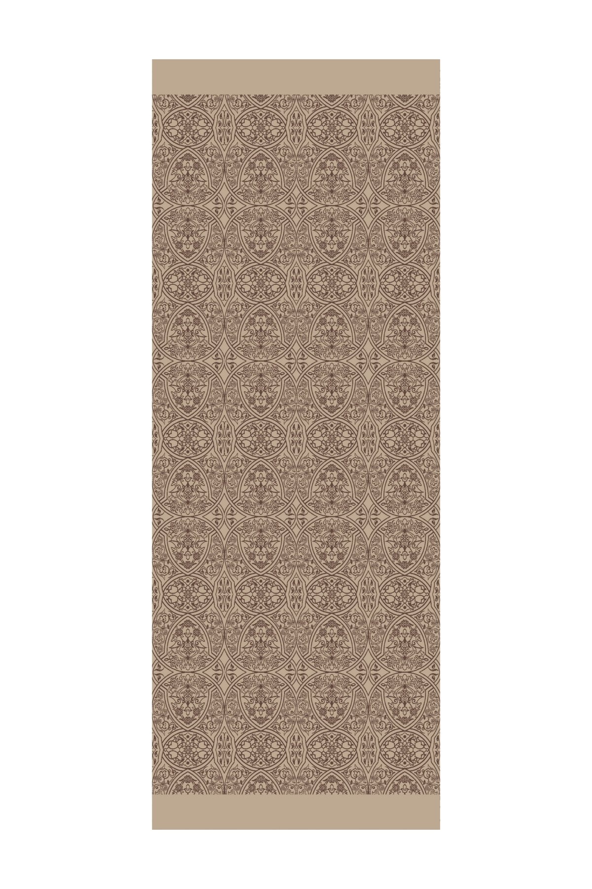 Marrakech Double Sided Shawl - Bitter Coffee-Beige