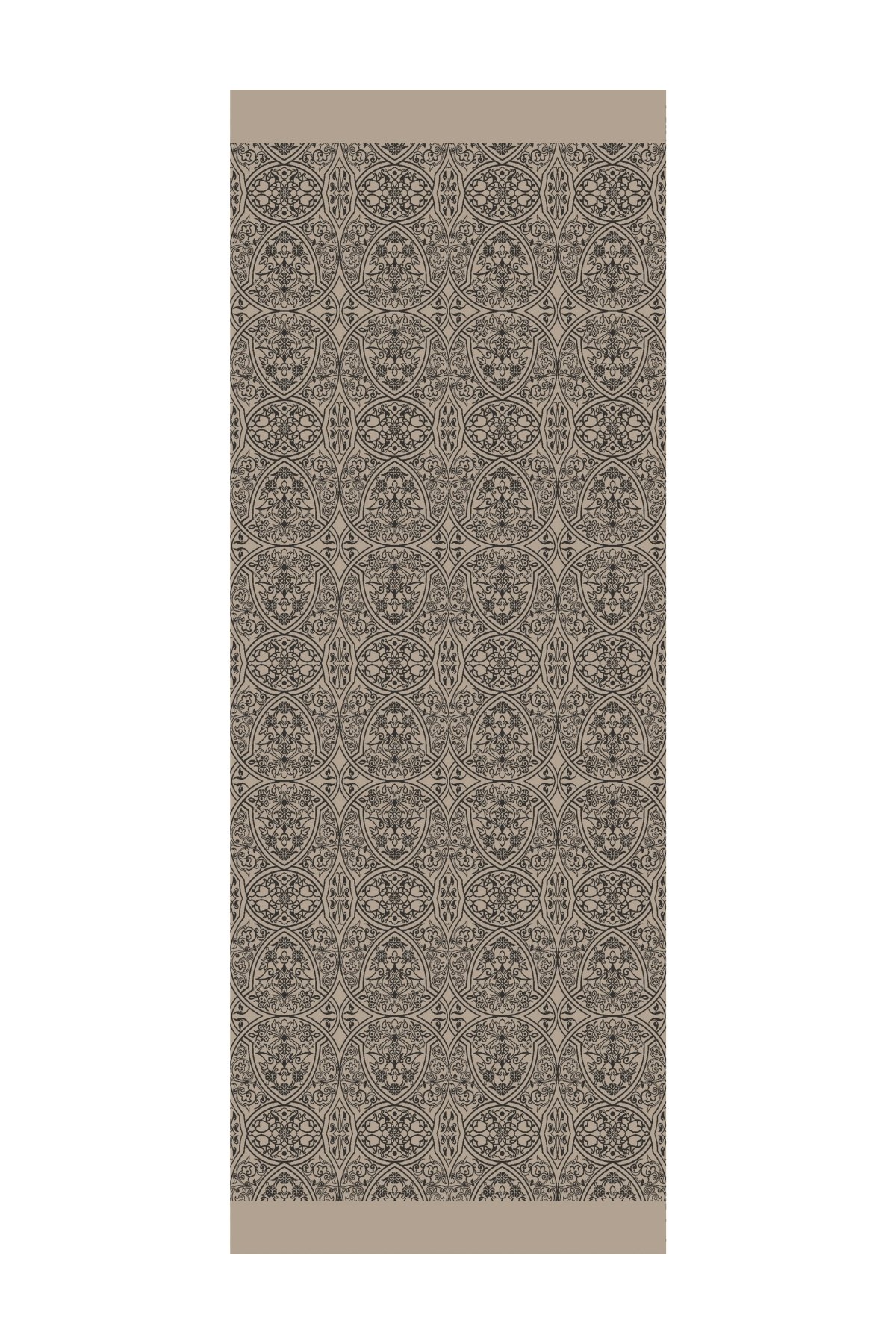 Marrakech Double Sided Shawl - Black-Beige