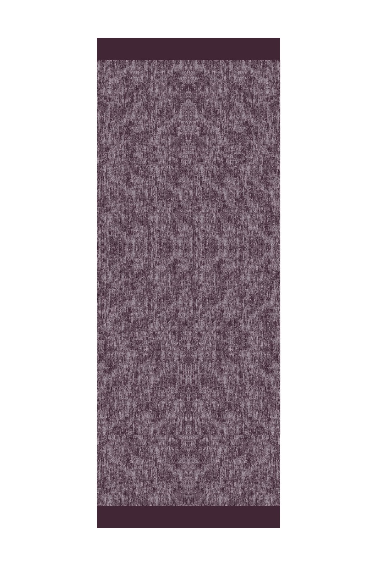 Marrakech Double Sided Shawl - Purple-Gray