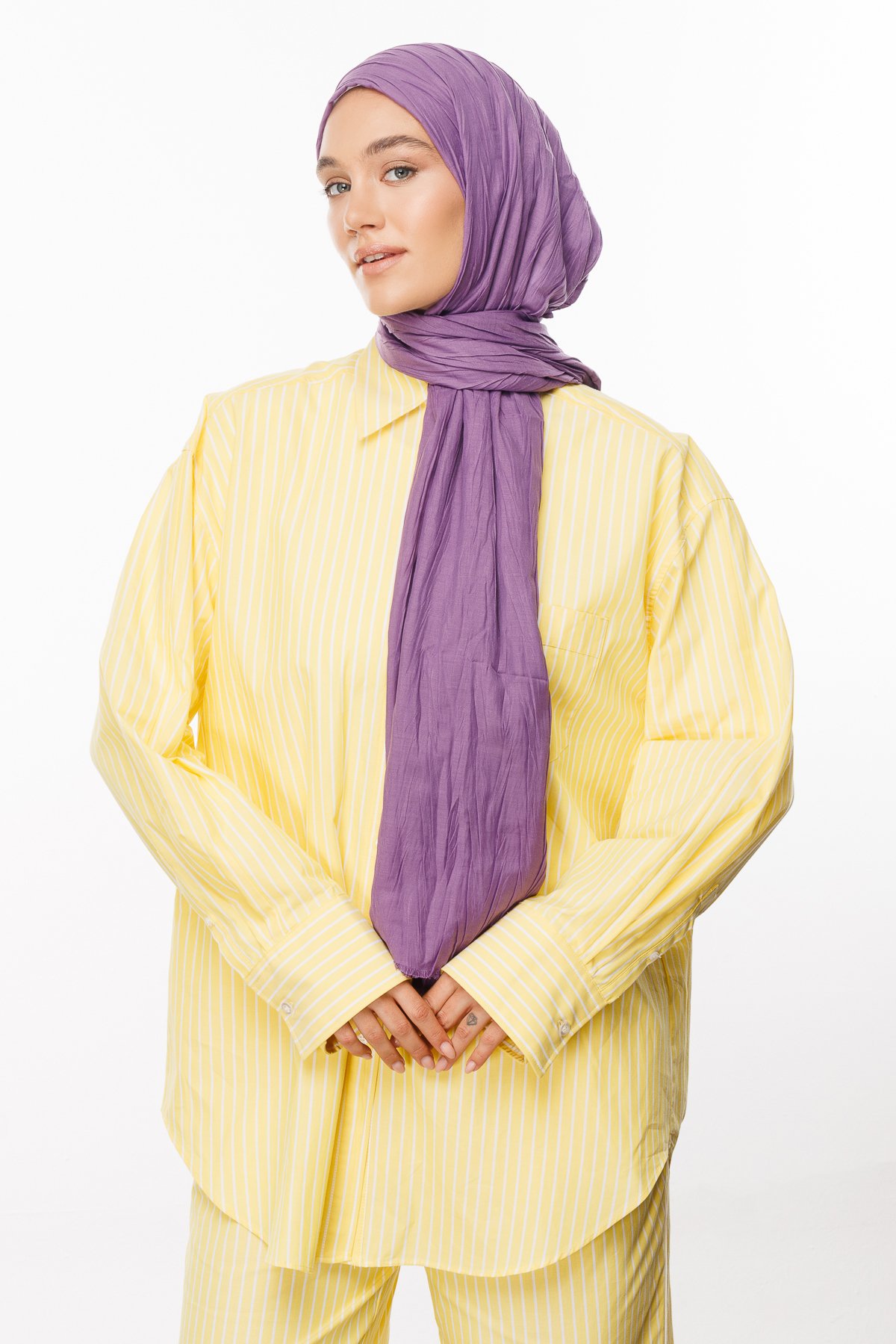 Pleated Bamboo Hijab