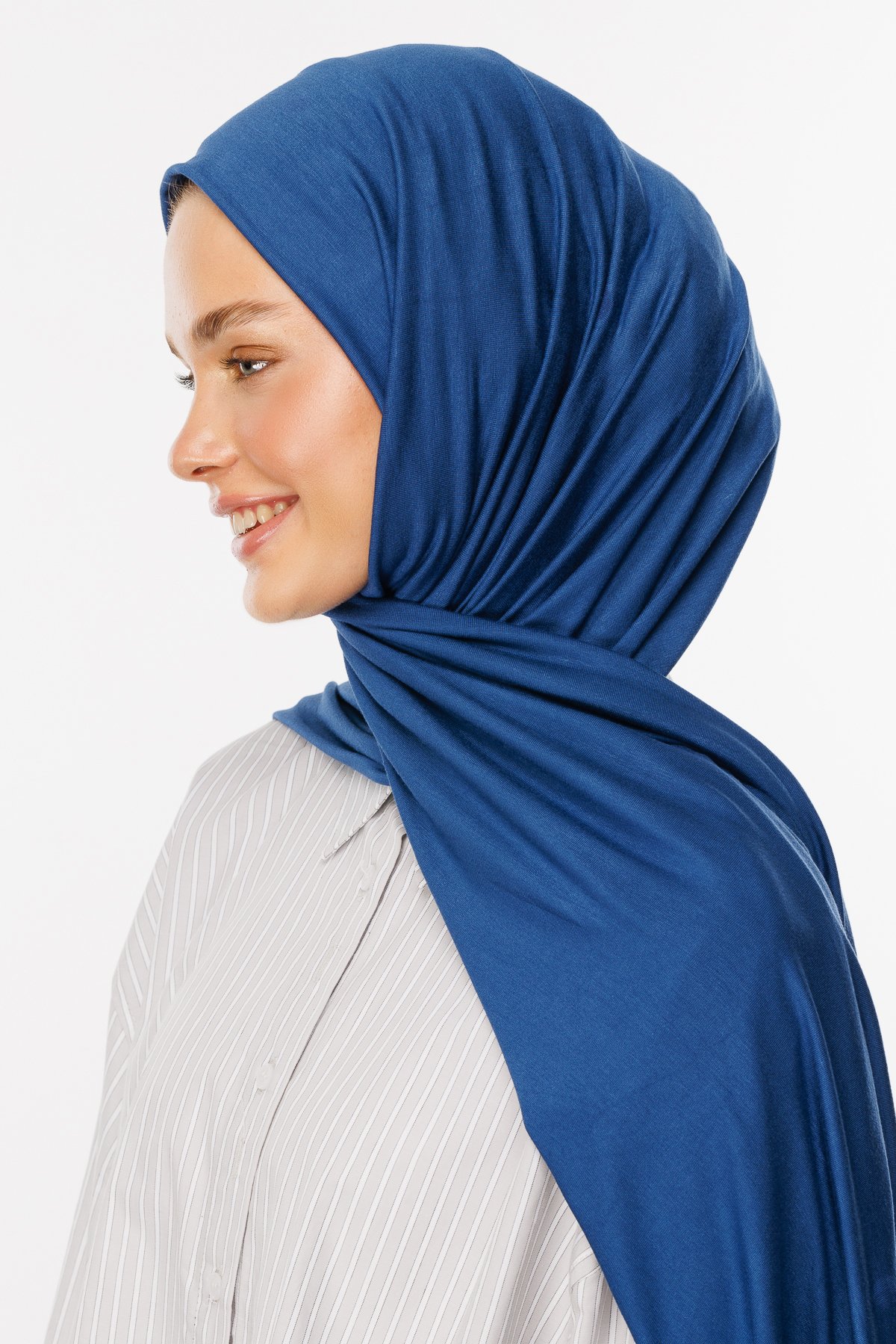 Jersey Shawl - Midnight Blue