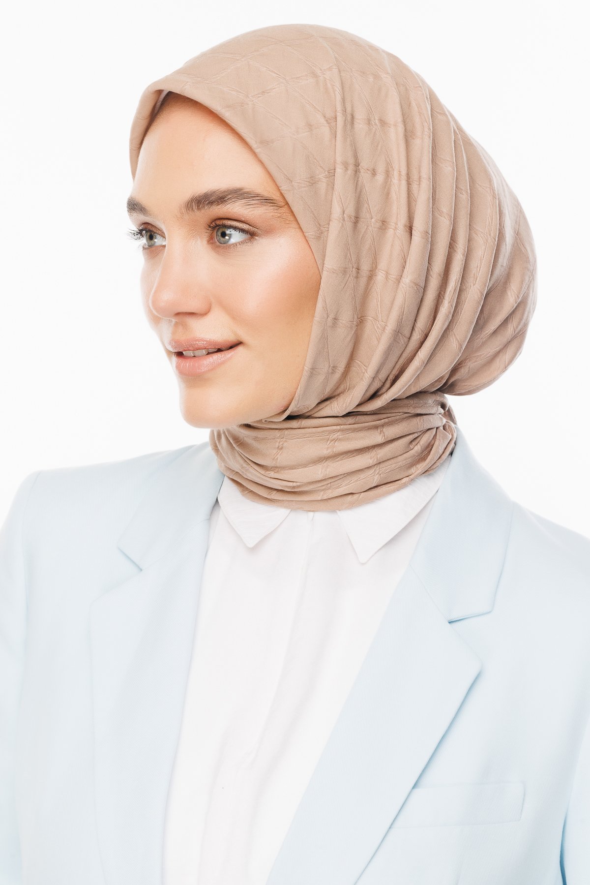 Bambu Jakar Eşarp - Badem