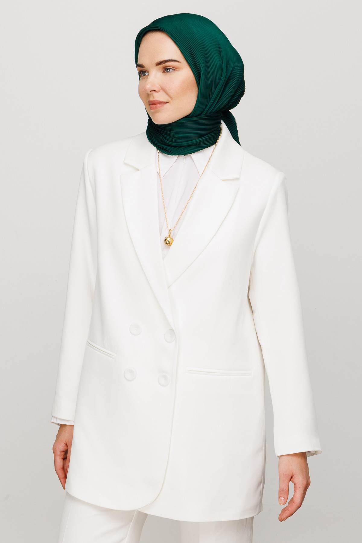 Pilise Eşarp - Zümrüt