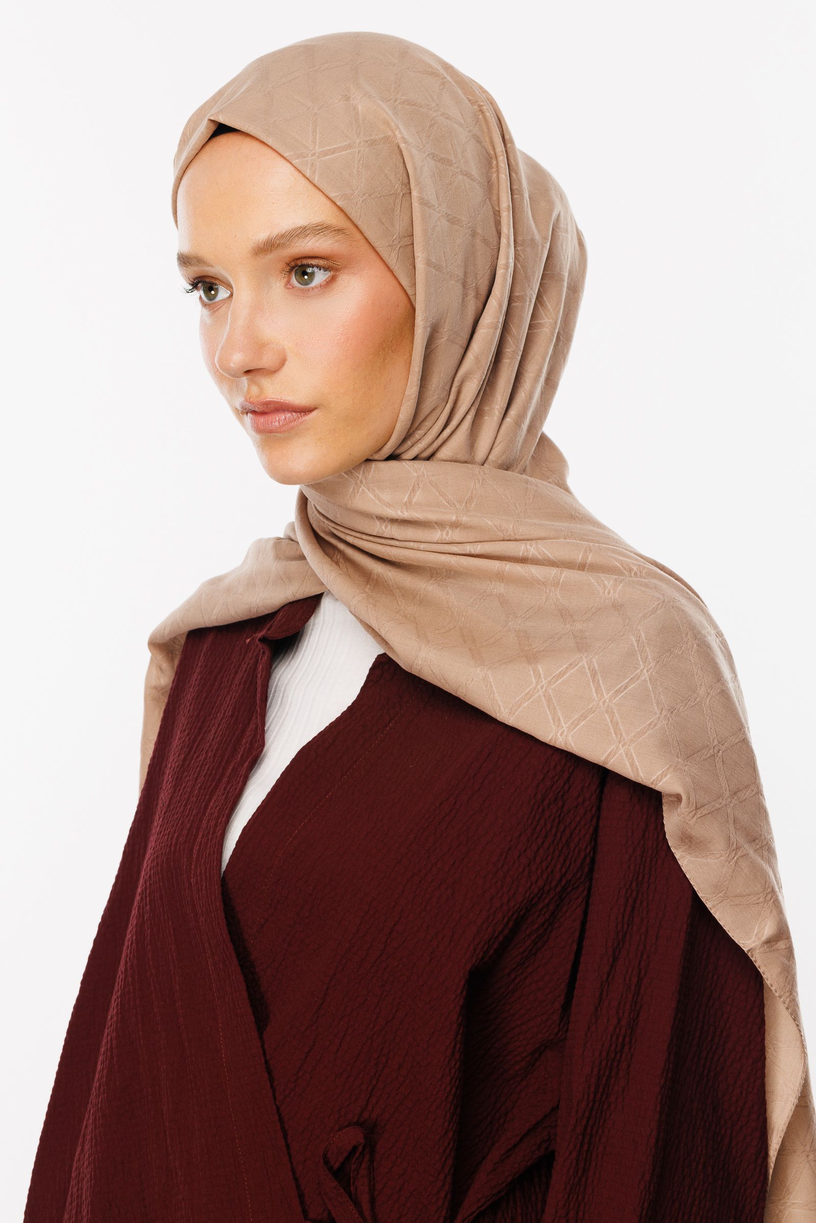 Bamboo Jacquard Hijab