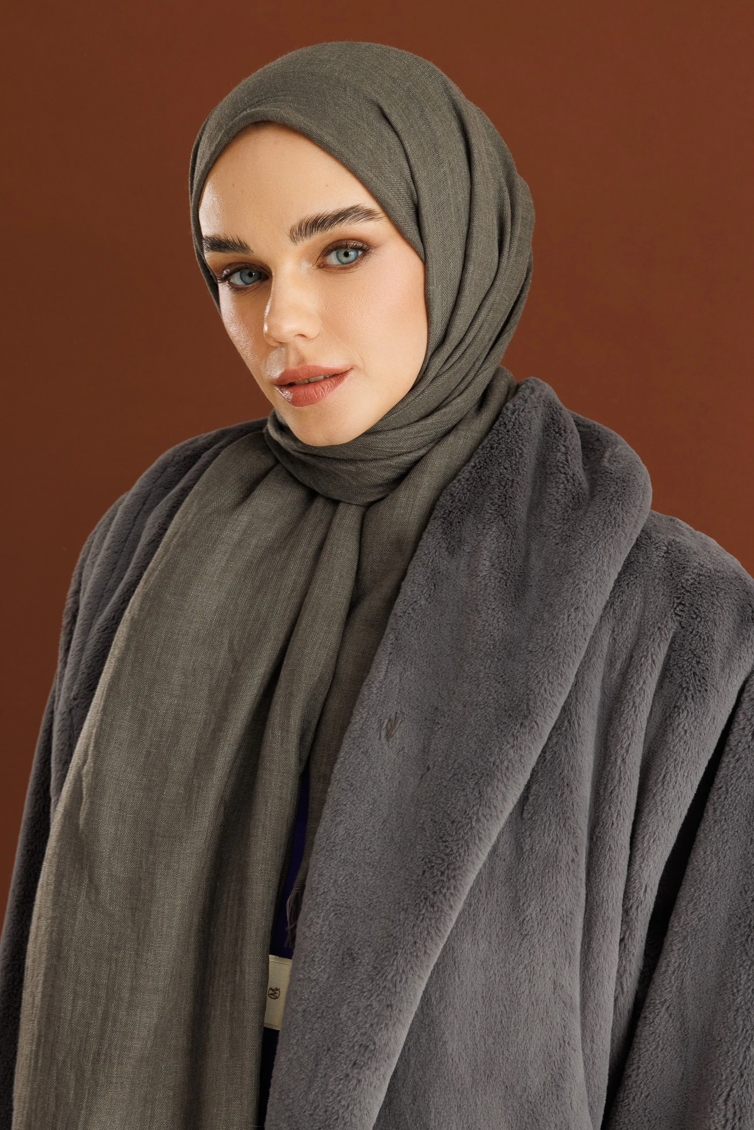 Dubai Shawl - Smoked
