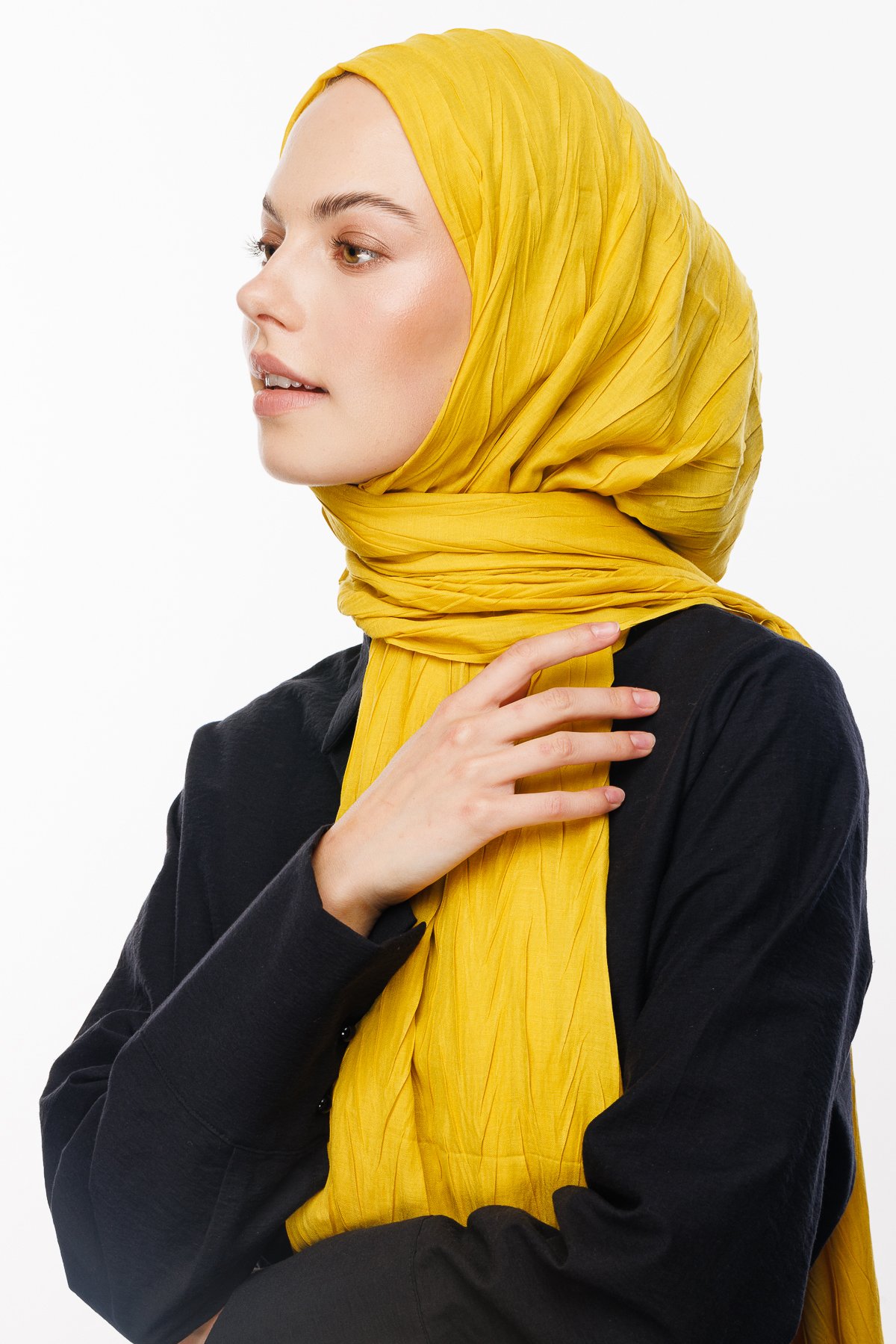 Pleated Bamboo Hijab