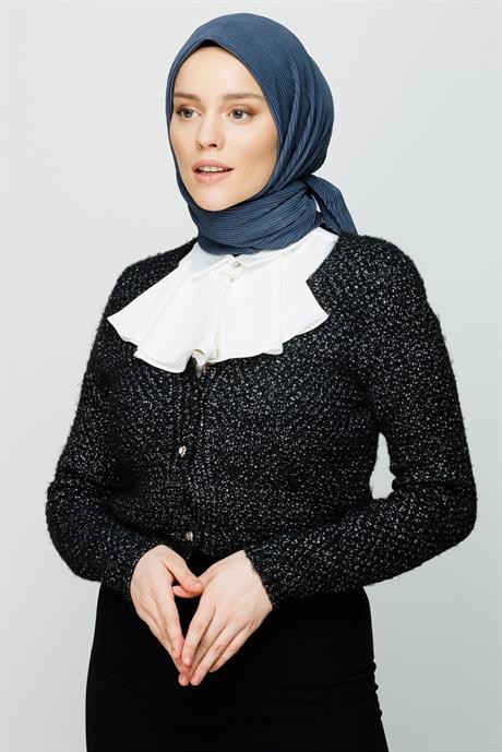 Antrasit Pilise Eşarp