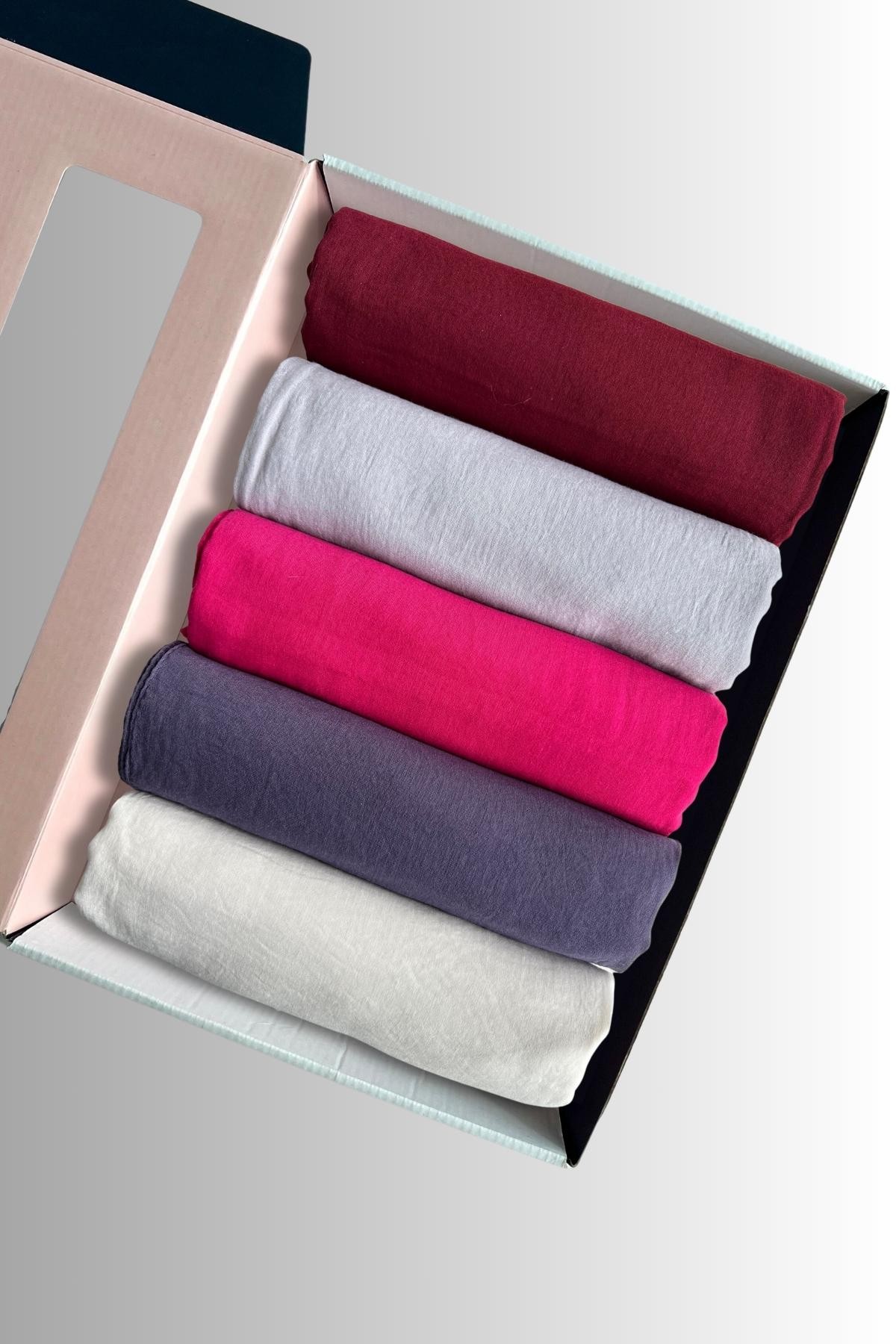 Cotton Crash Hijab Color Box-12