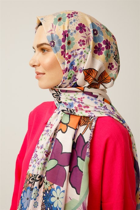 Ethnic Pattern Digital Soft Hijab