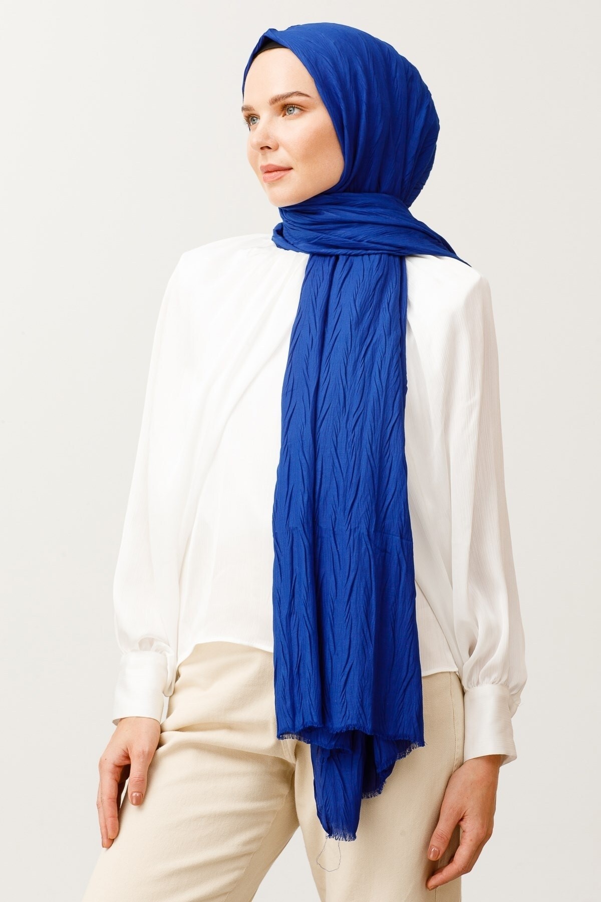 Pleated Bamboo Hijab