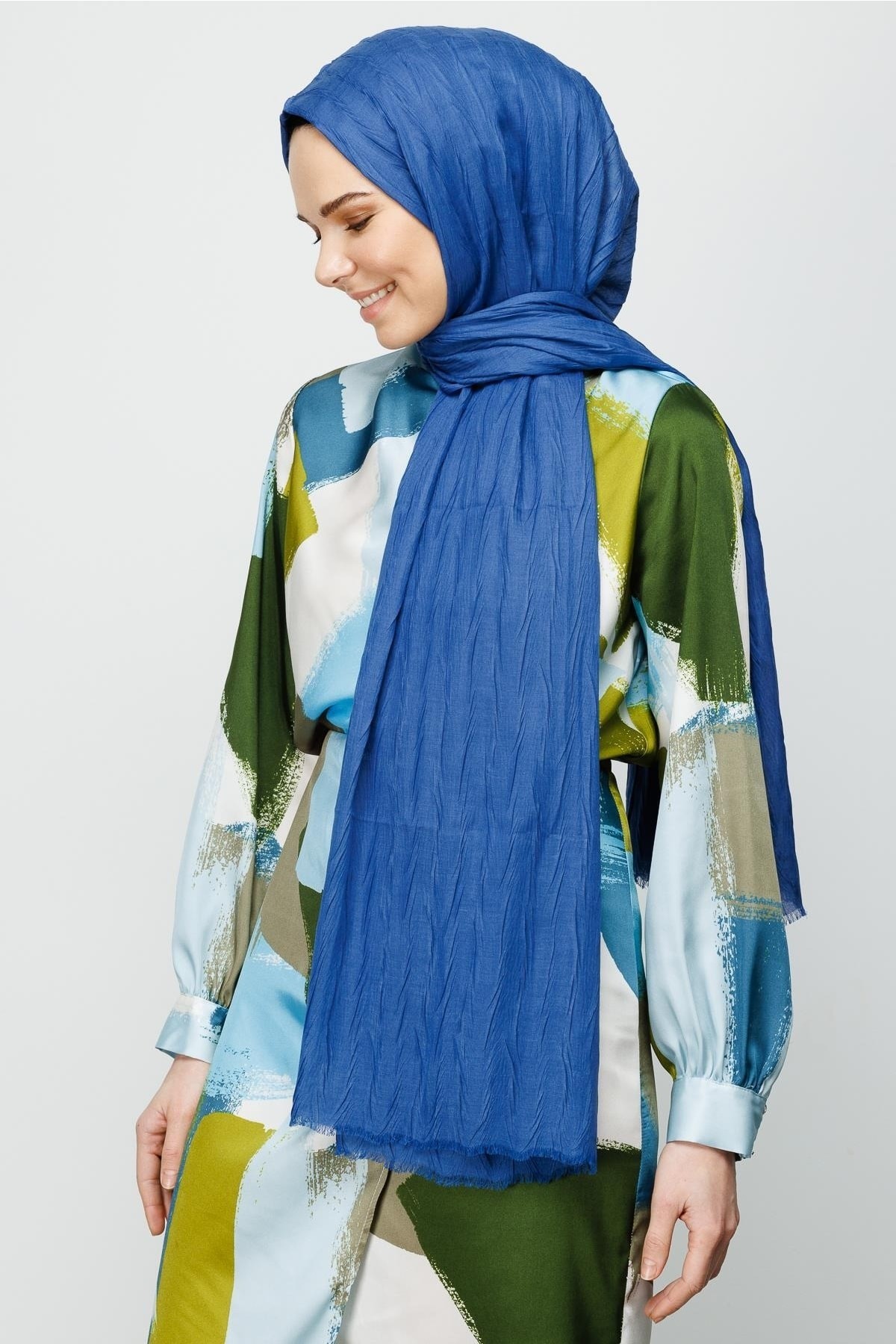 Pleated Bamboo Hijab