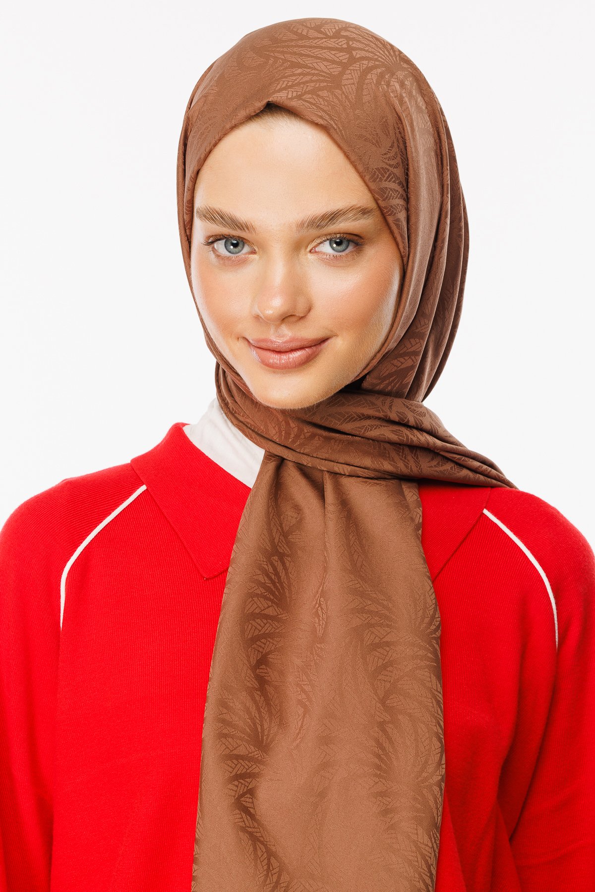 Artemis Pattern Silk Jacquard Hijab