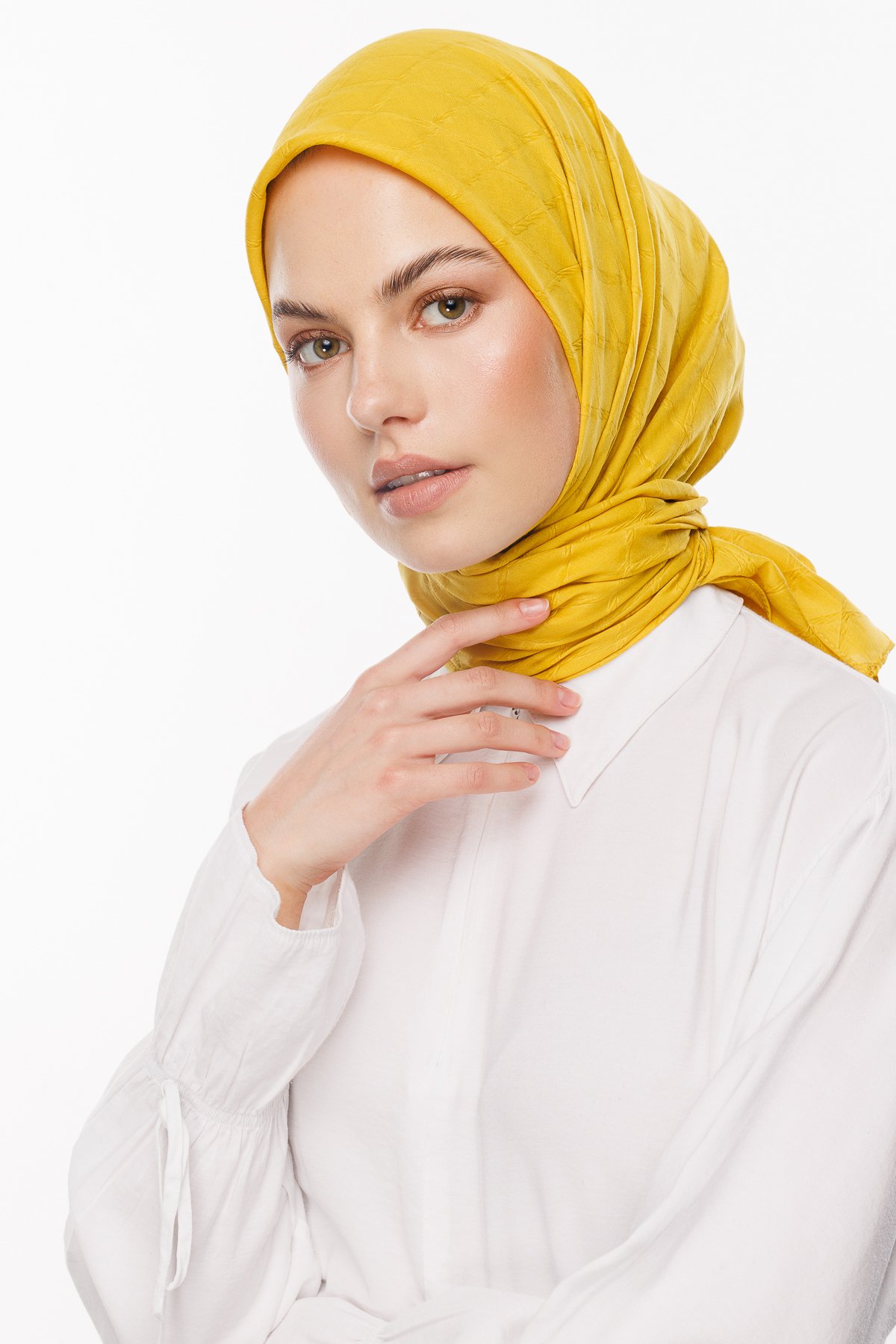 Bambu Jakar Eşarp - Kayısı