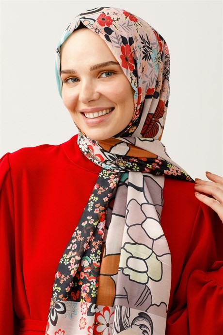 Ethnic Pattern Digital Soft Hijab