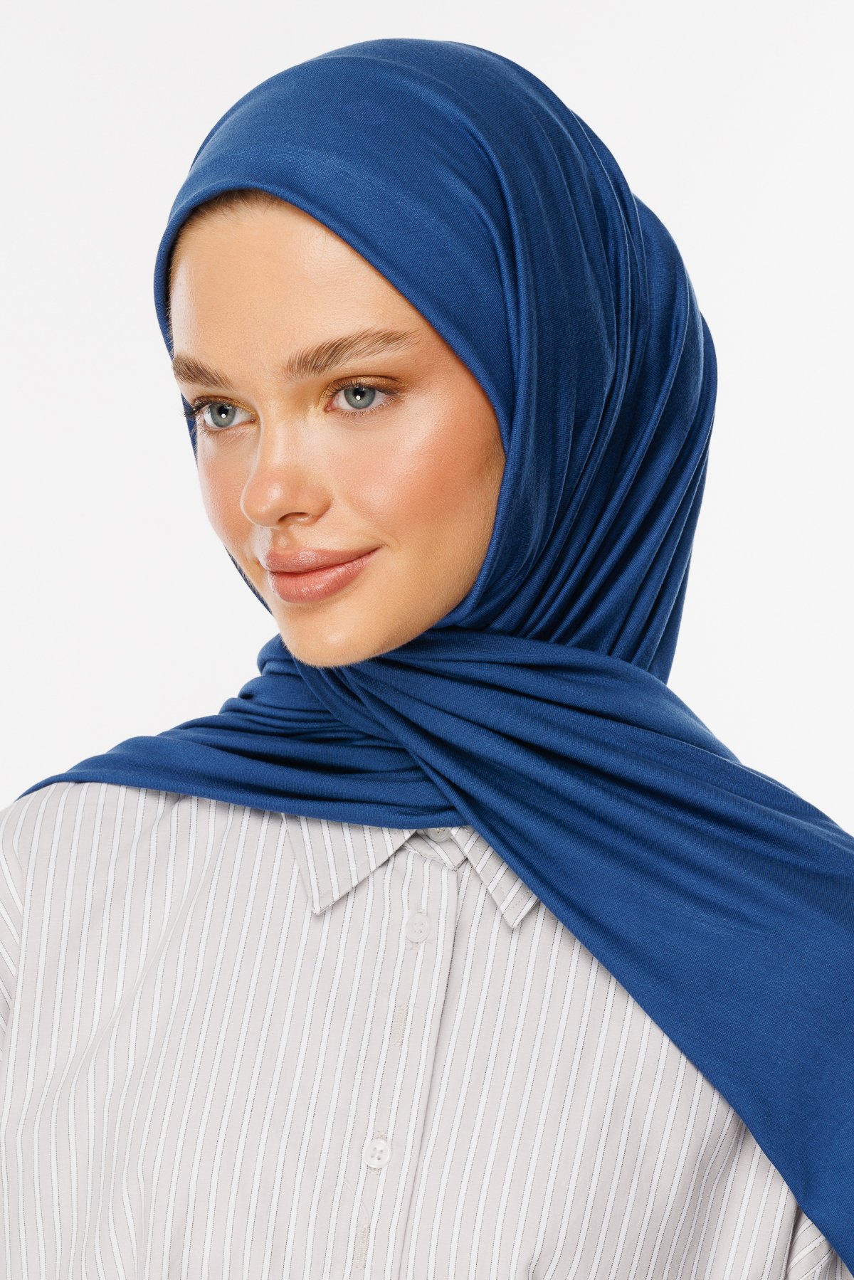 Jersey Shawl - Midnight Blue