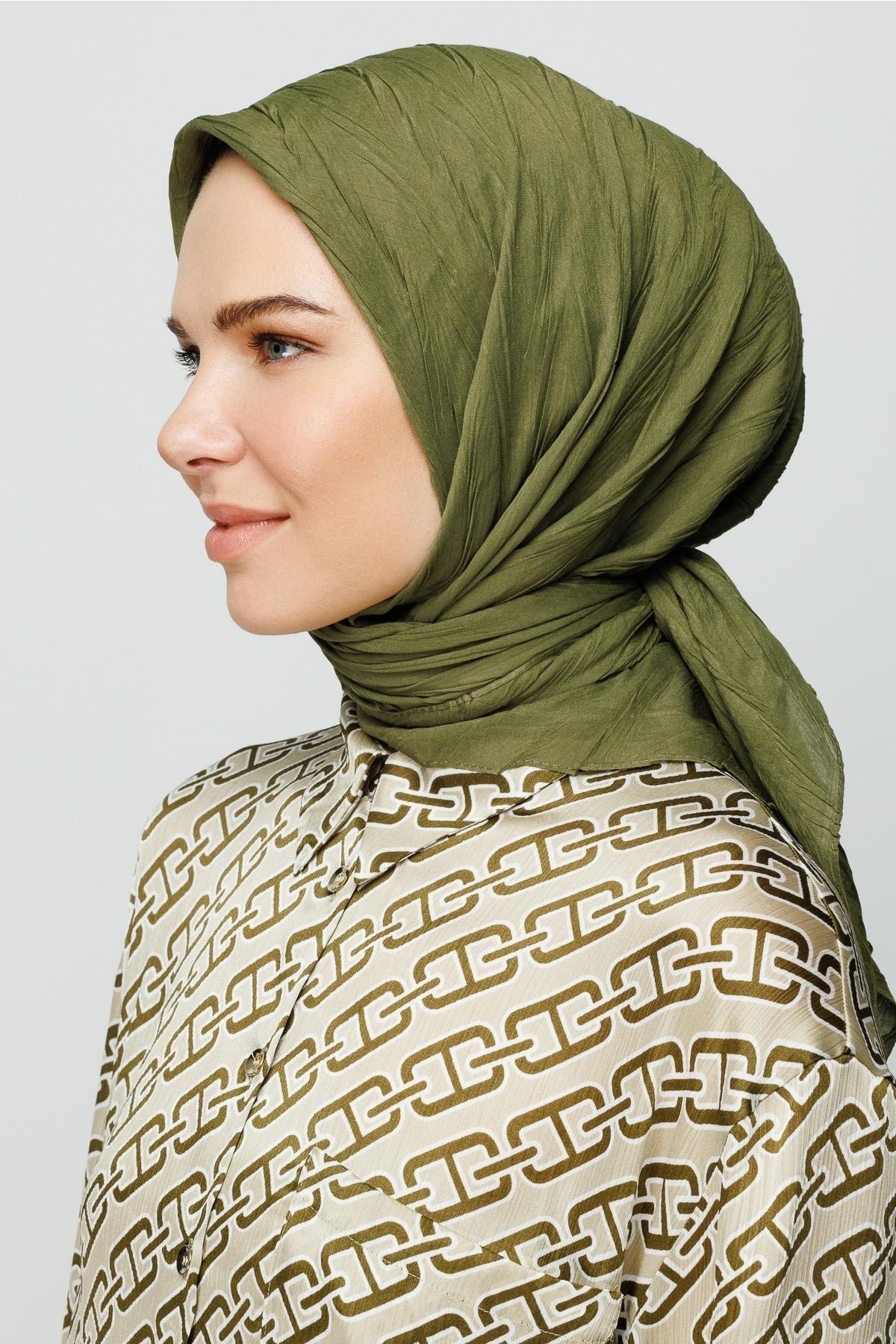 Pleated Bamboo Scarf