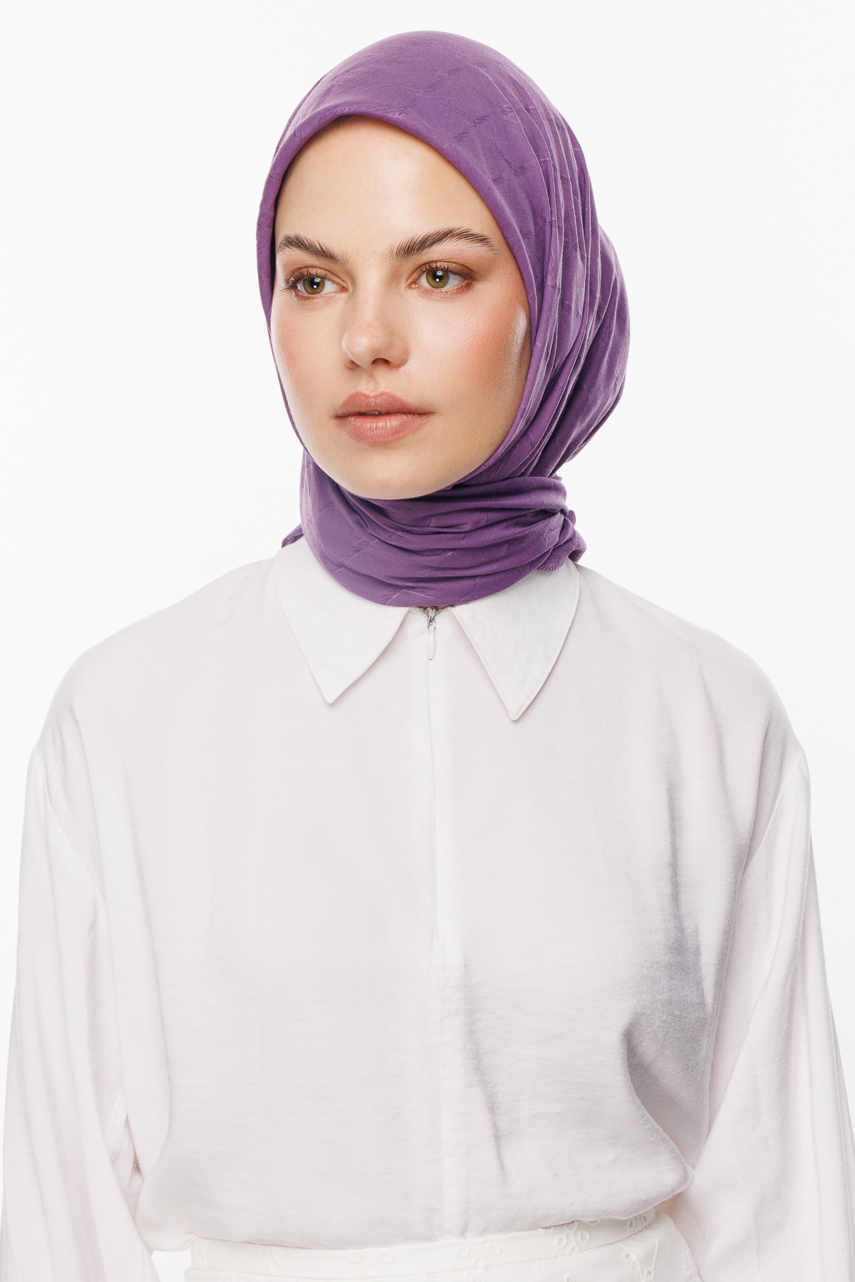 Bambu Jakar Eşarp - Menekşe