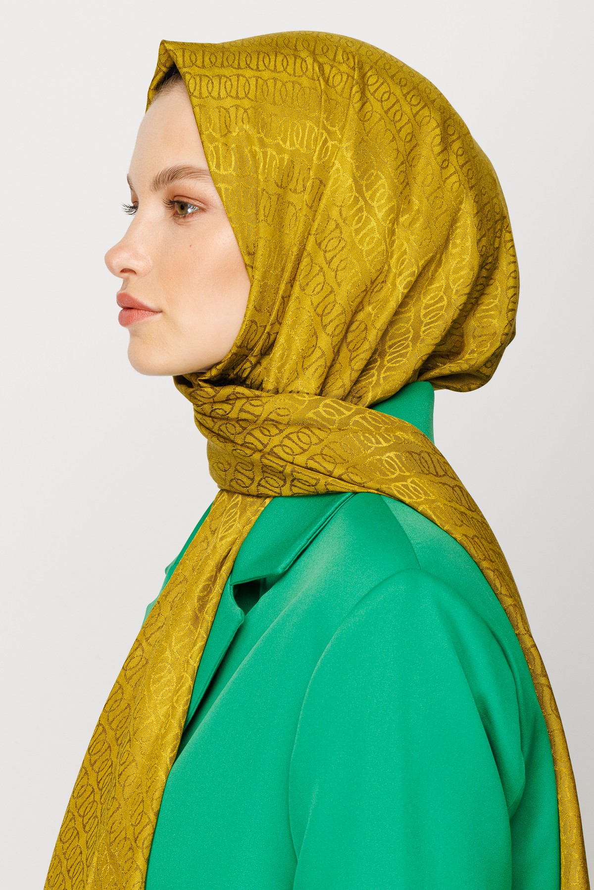 Forever Pattern Shiny Jacquard Hijab