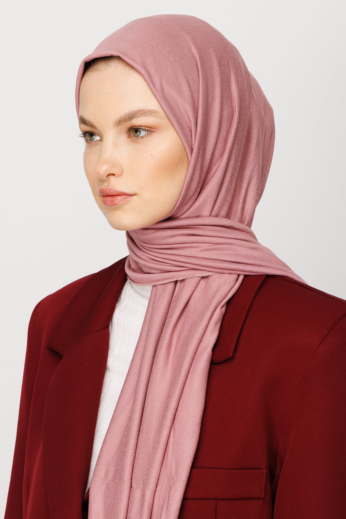 Jersey Shawl - Soft Pink