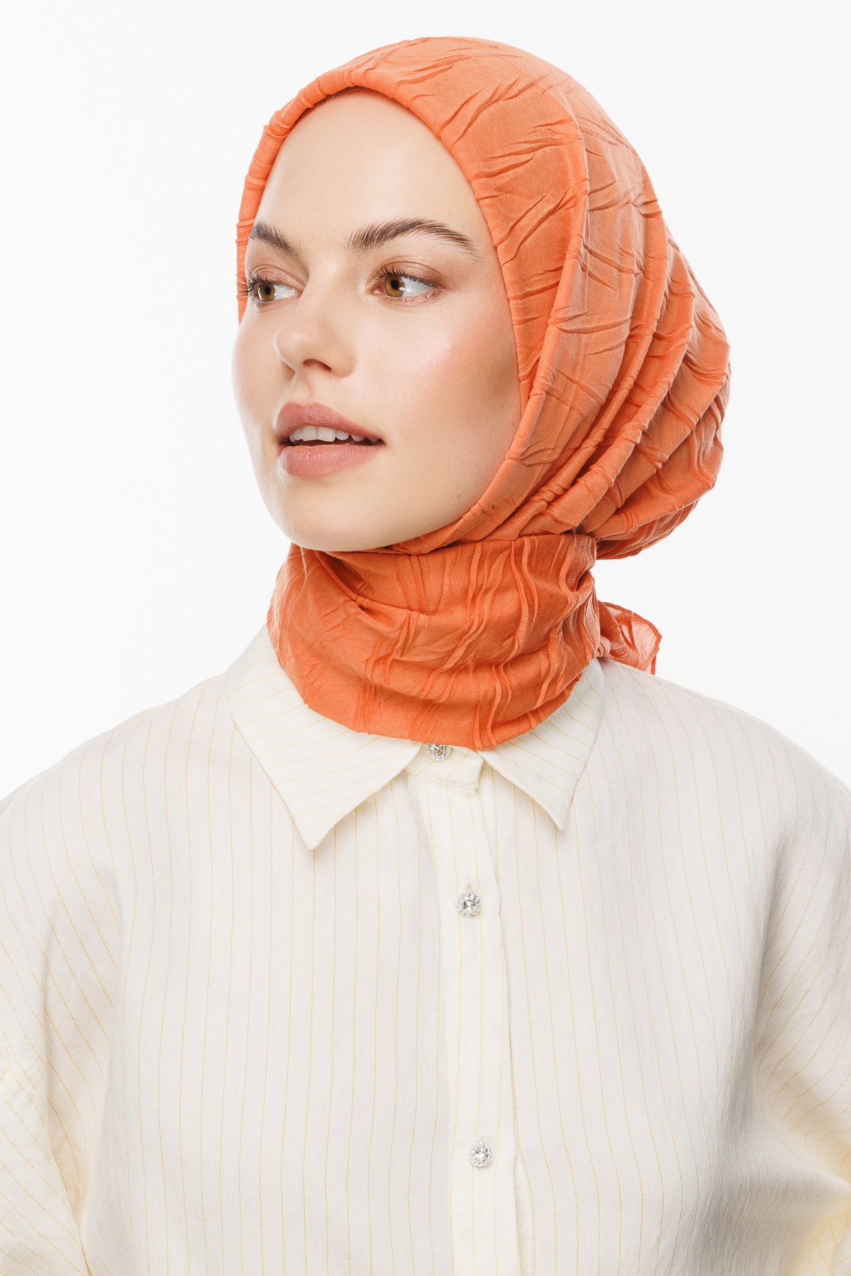 Pleated Bamboo Scarf