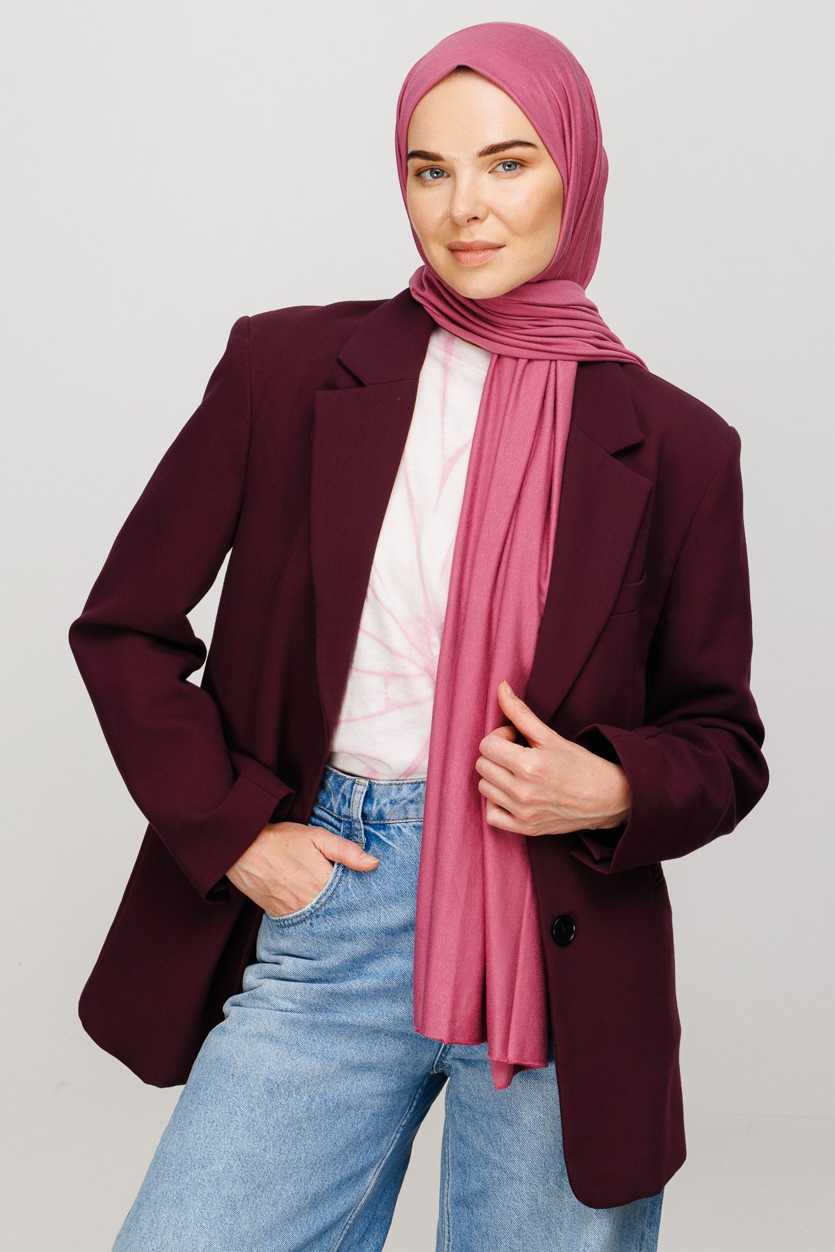 Gül Kurusu Penye Şal
