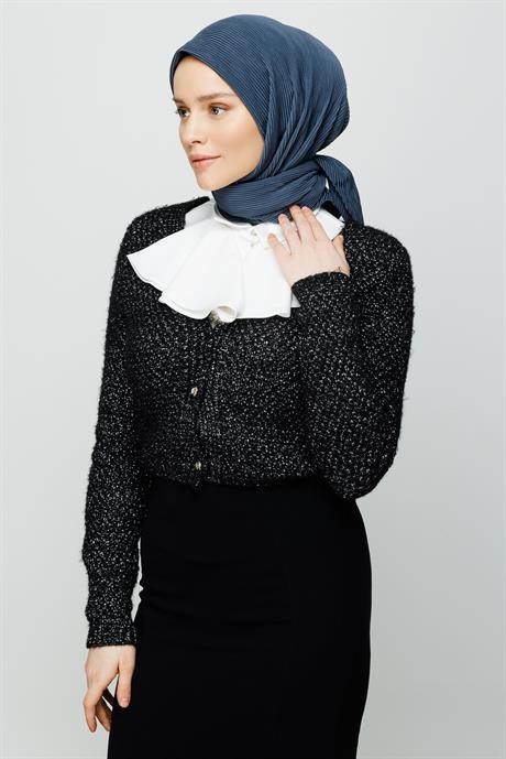 Antrasit Pilise Eşarp