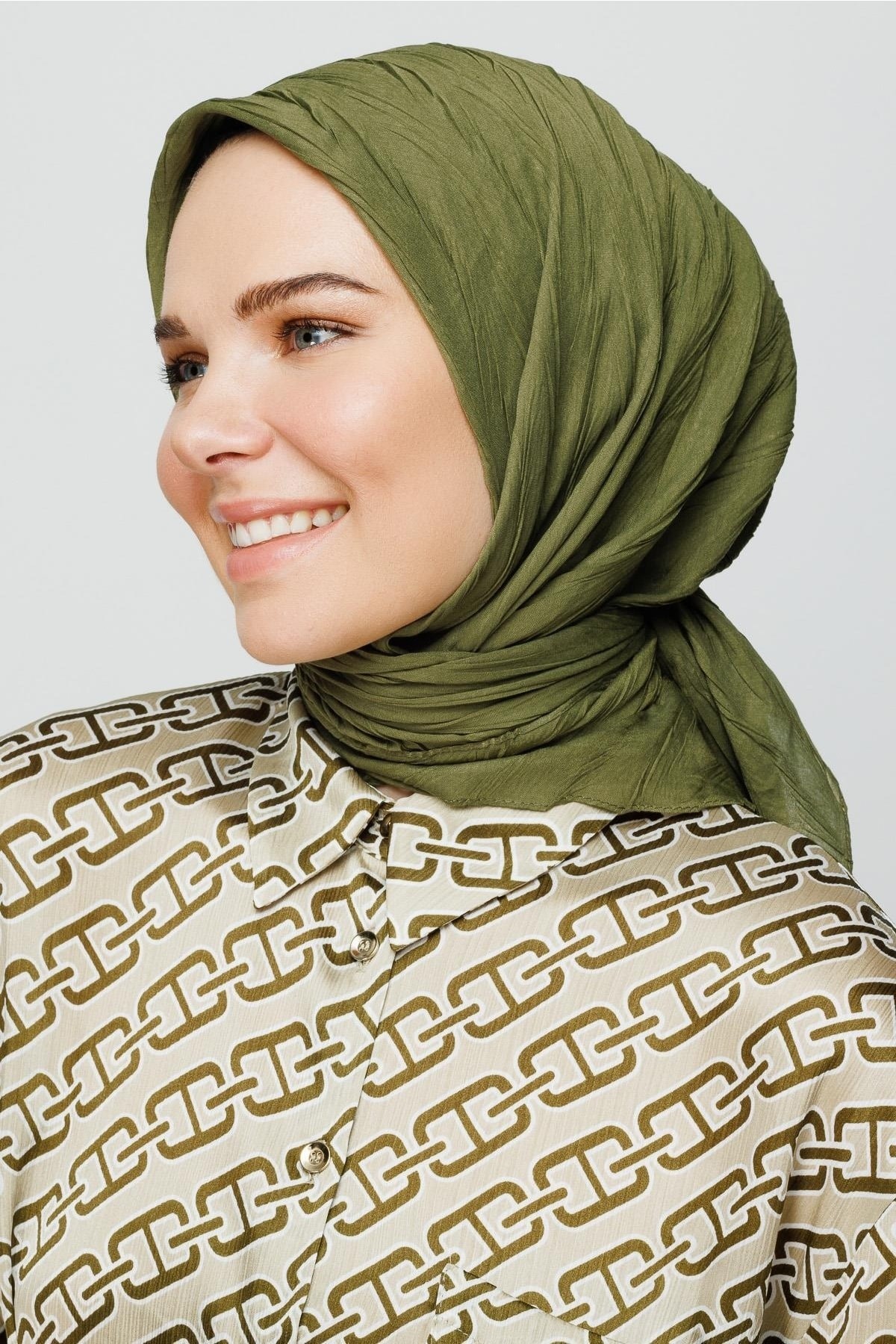 Pleated Bamboo Scarf