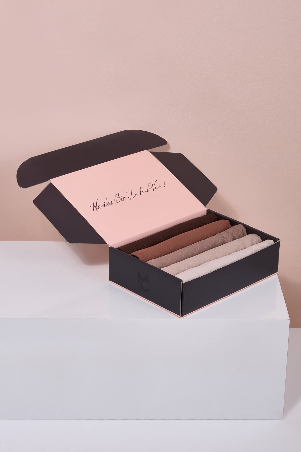 İpeksi Jakar Şal - Lotus Desen Color Box