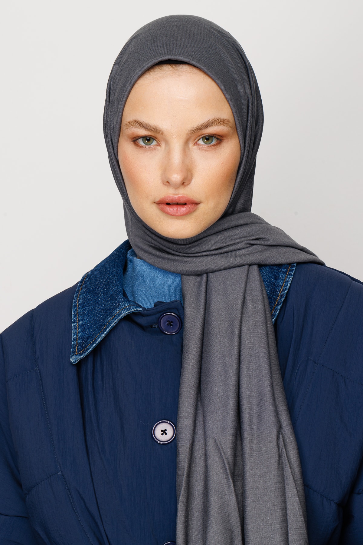 Jersey Shawl - Anthracite