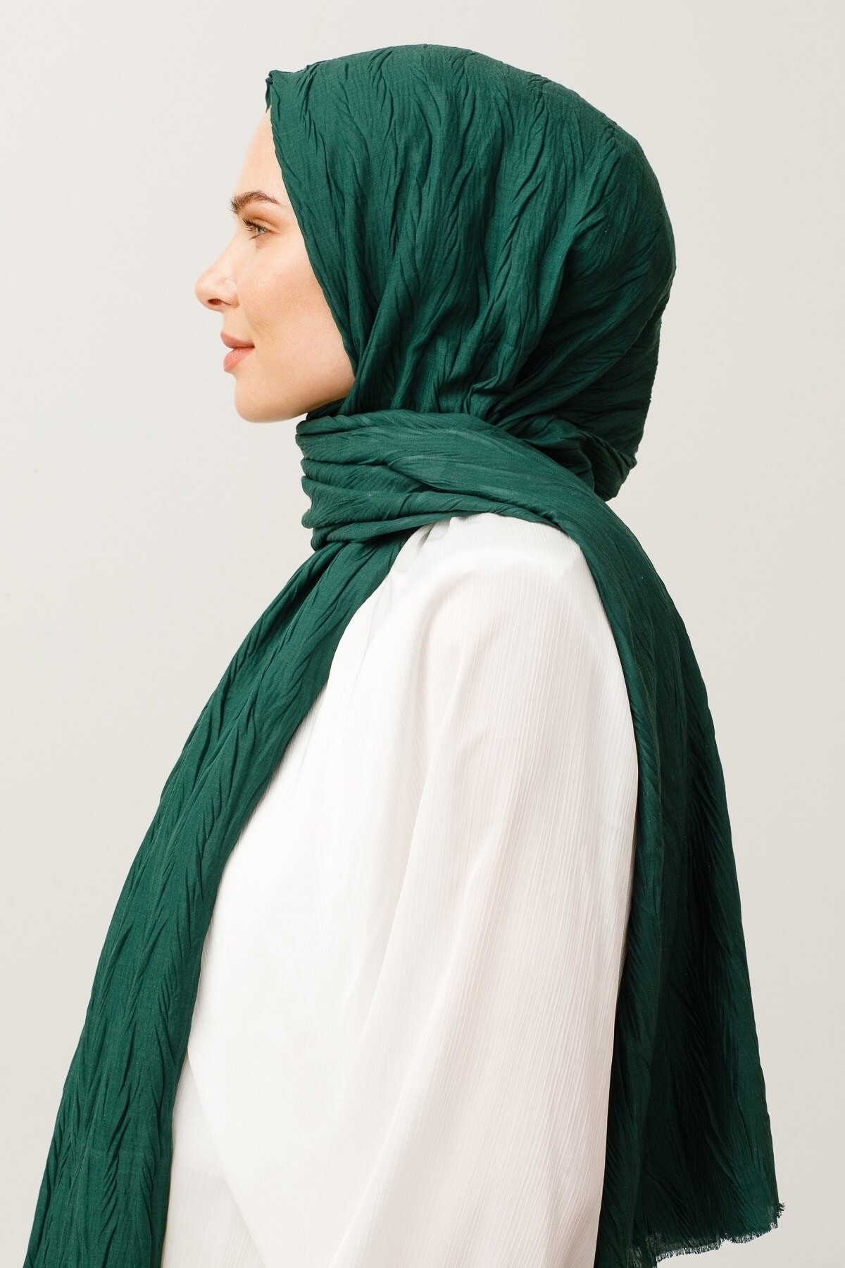 Pleated Bamboo Hijab