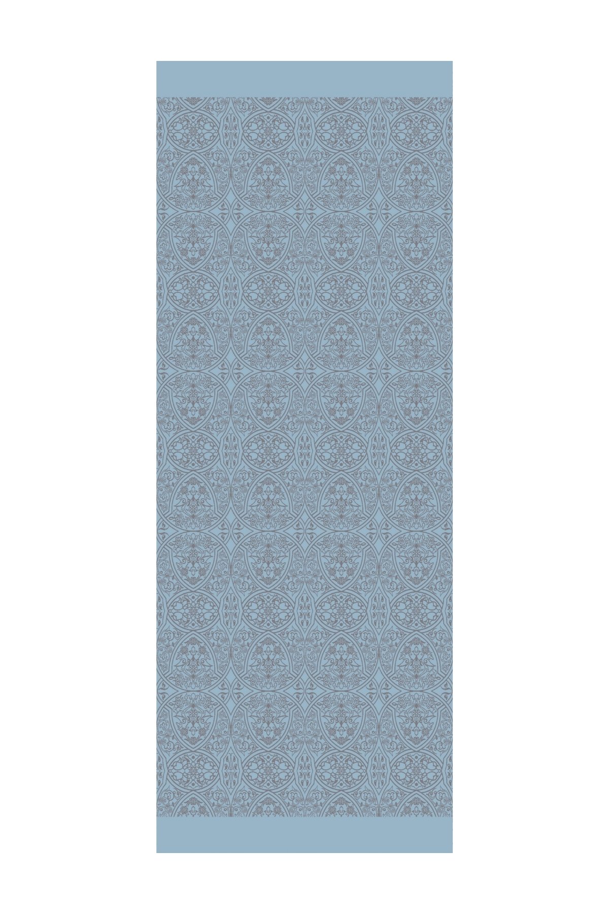 Marrakech Double Sided Shawl - Dark Gray-Light Blue