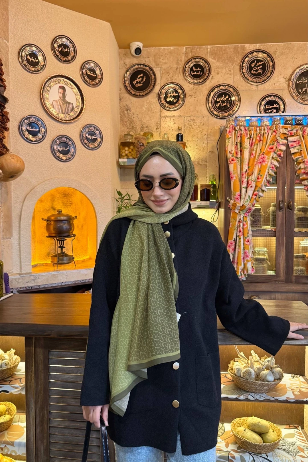 Monogram Hebei Silk Shawl