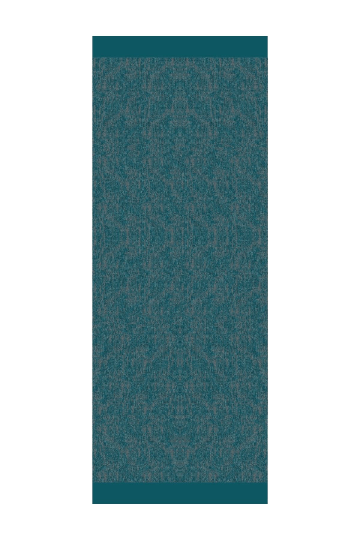 Marrakech Double Sided Shawl - Dark Gray-Emerald