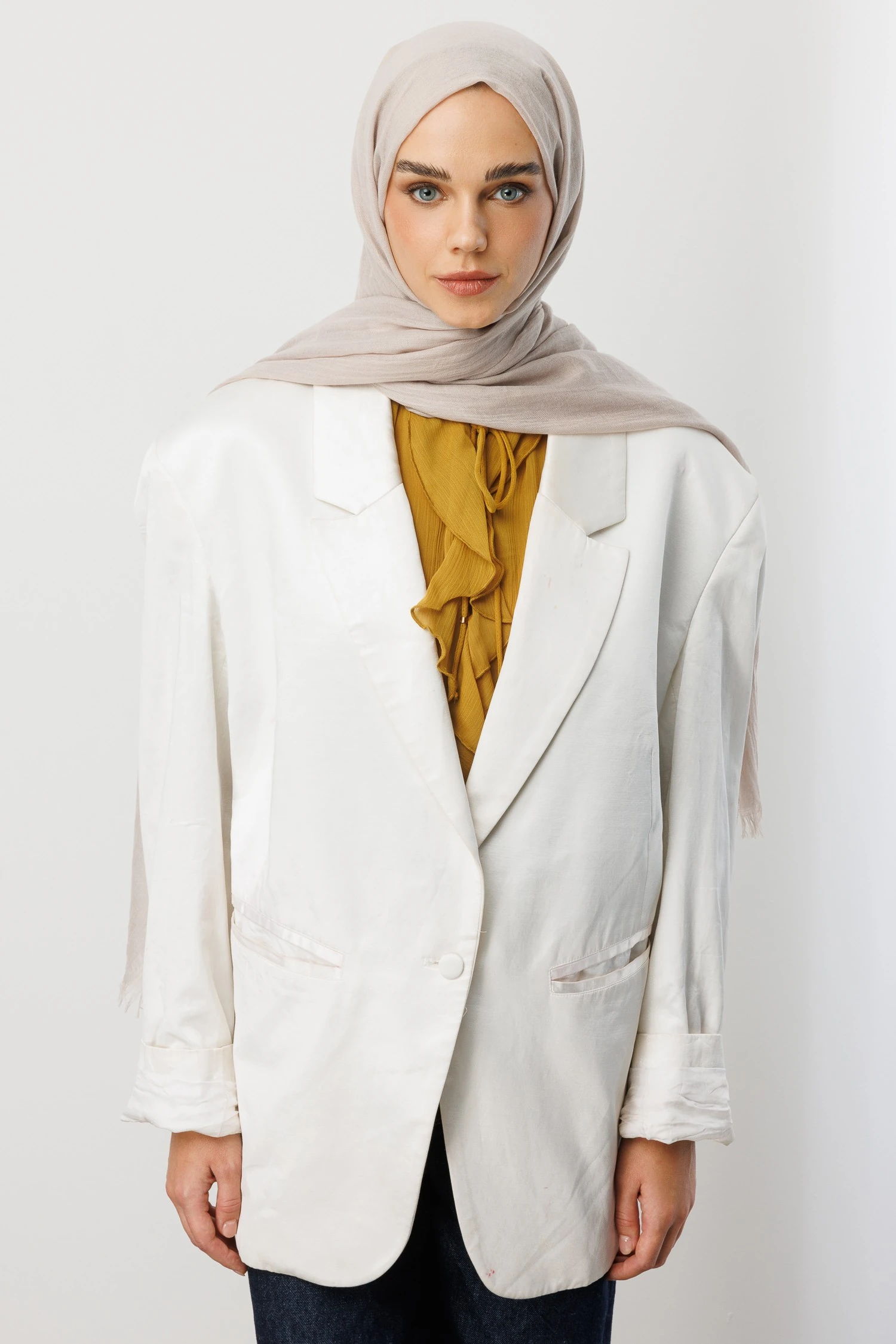 Dubai Shawl - Stone Color