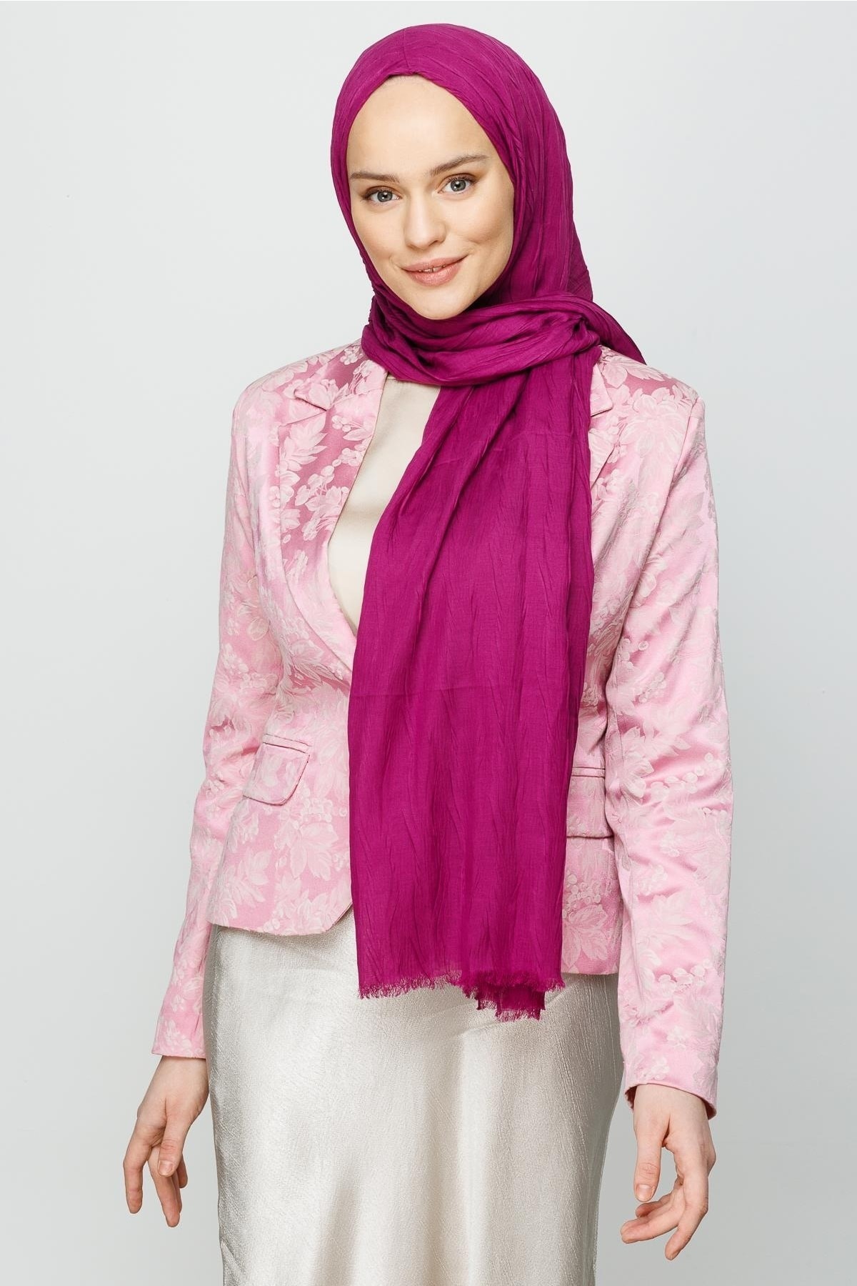 Pleated Bamboo Hijab