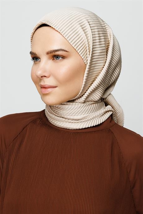 Krem Pilise Eşarp