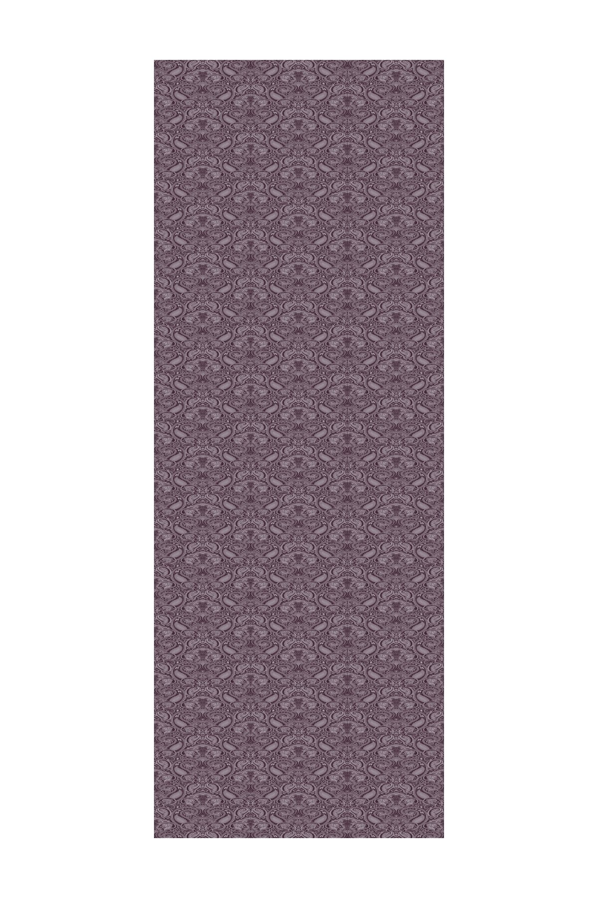 Moren Pattern Shine Line Shawl - Purple-Gray