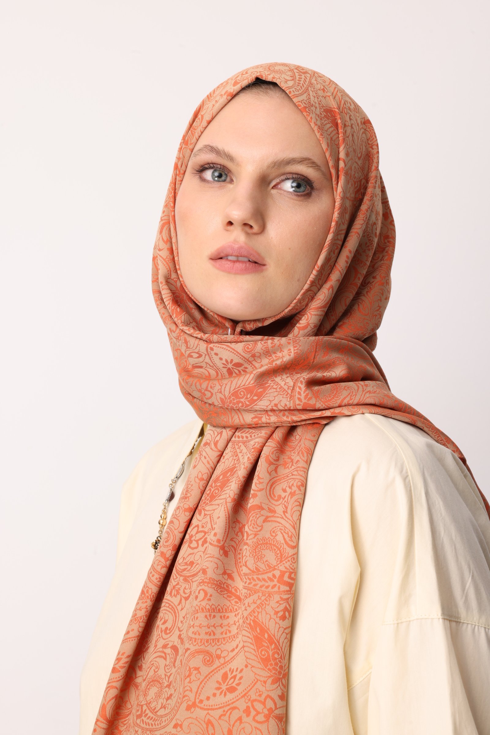 Velora-Pattern Reversible Shawl