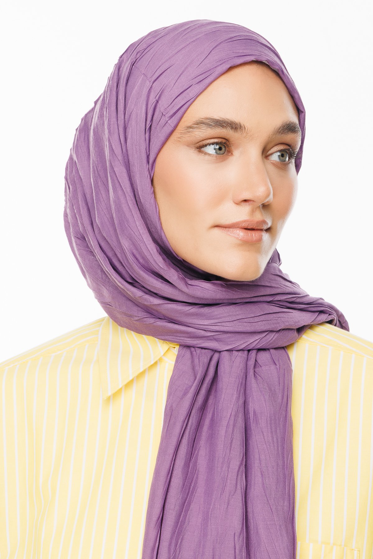 Pleated Bamboo Hijab